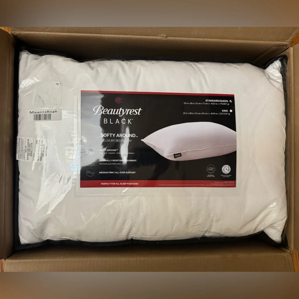 🎉LAST CHANCE🎉BEAUTYREST BLACK Luxurious Feather Blend‎ Pillow